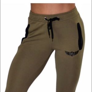Army Green Aesthetic Assembly Joggers